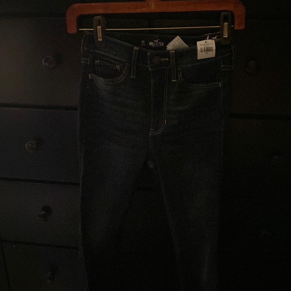 Hollister blue jeans size 0 ultra high rise